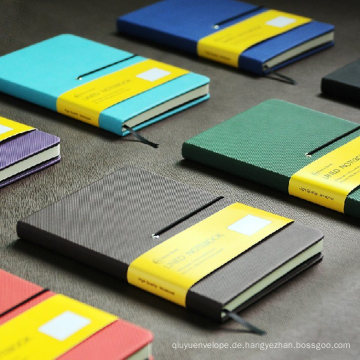 Leder-Cover-Papier-Notizbuch mit hochwertigem Papier-Notizbuch